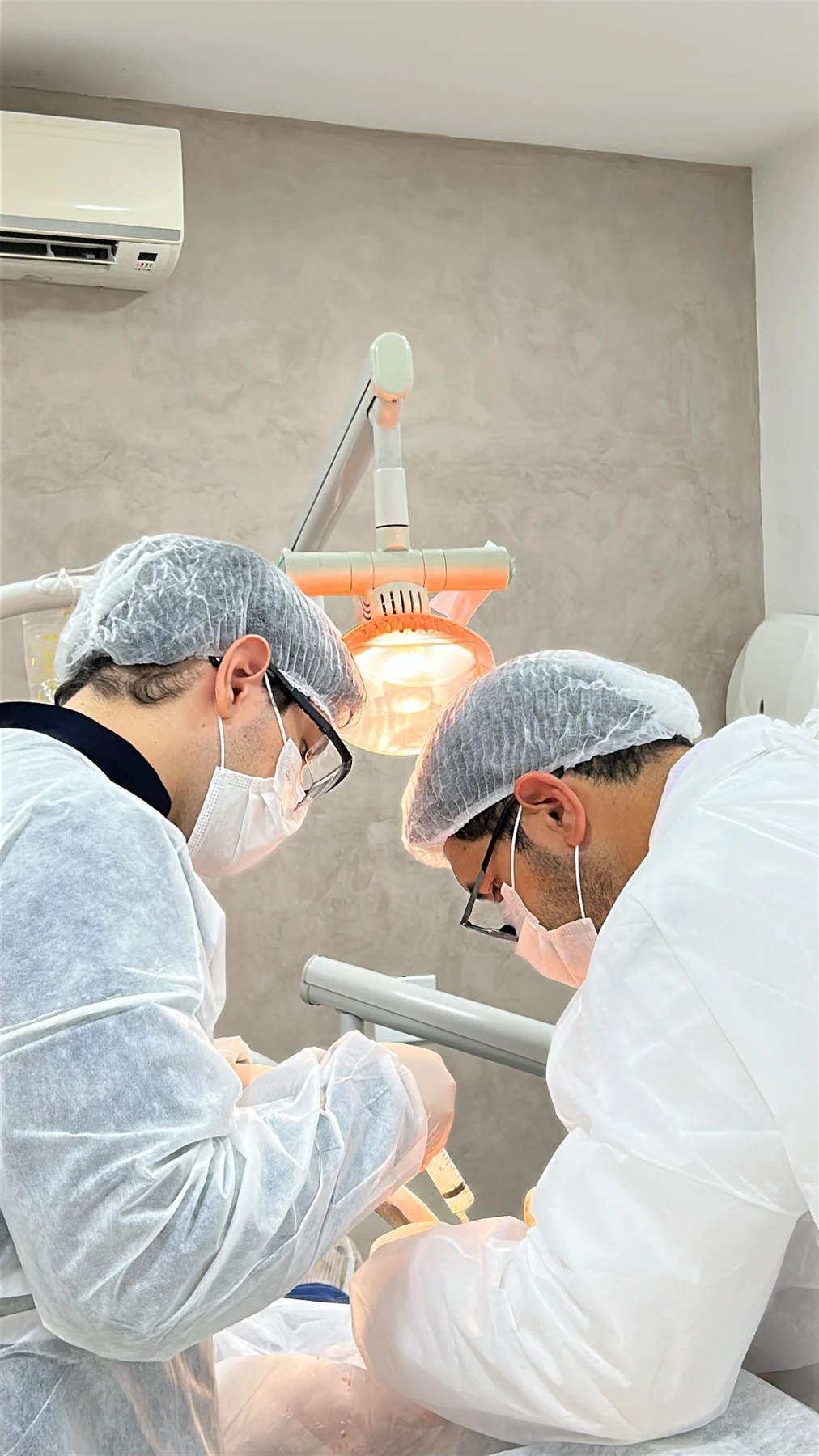 Centro cirúrgico da Astra Odontologia em Sobradinho-DF